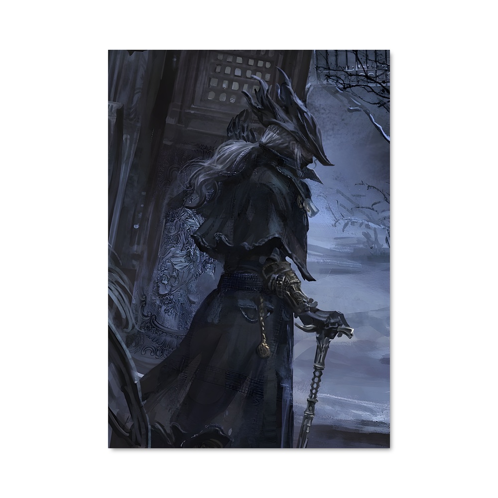 Poster Bloodborne hunter